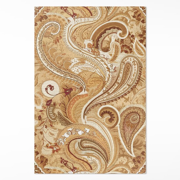 Vinyl tapijt Abstracte planten artistieke compositie