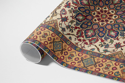 Tapijt vinyl Decoratieve plantenornamenten in Turkse stijl