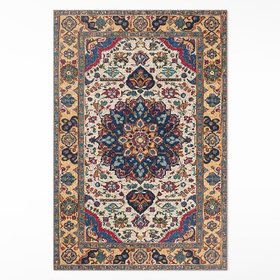 Vinyl vloerkleed Ornament in Perzische stijl