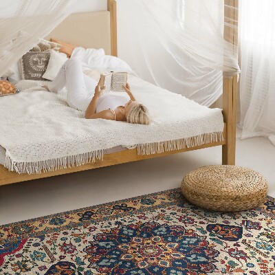 Vinyl vloerkleed Ornament in Perzische stijl