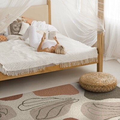 Vinyl tapijt Onregelmatige abstracte boho-vlekken