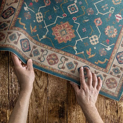 Vinyl tapijt Illustratie van Perzische oosterse patronen