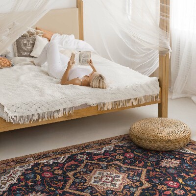 Vinyl tapijt Rijke plantenversiering in Perzische stijl