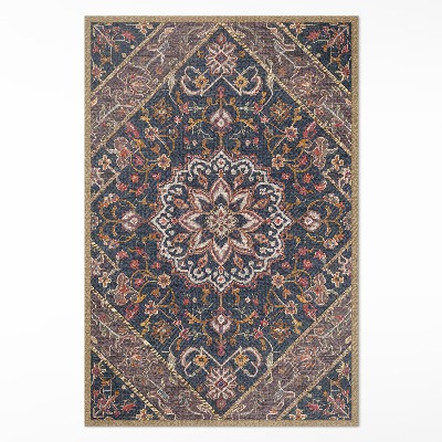 Tapijt vinyl Rijkelijk versierd met ornamenten in Turkse stijl