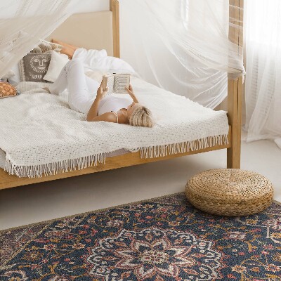 Tapijt vinyl Rijkelijk versierd met ornamenten in Turkse stijl