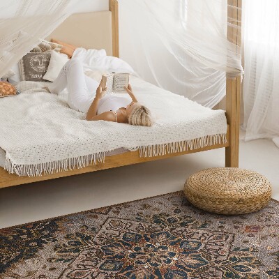 Vinyl vloerkleed Tapijtornament in Turkse stijl