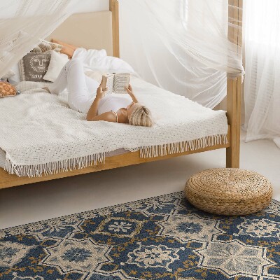 Vinyl tapijt Marokkaanse tegels elegante mozaïek