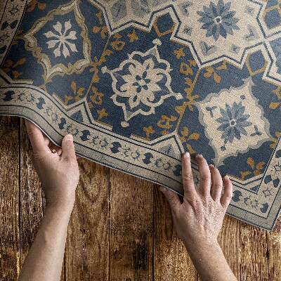 Vinyl tapijt Marokkaanse tegels elegante mozaïek