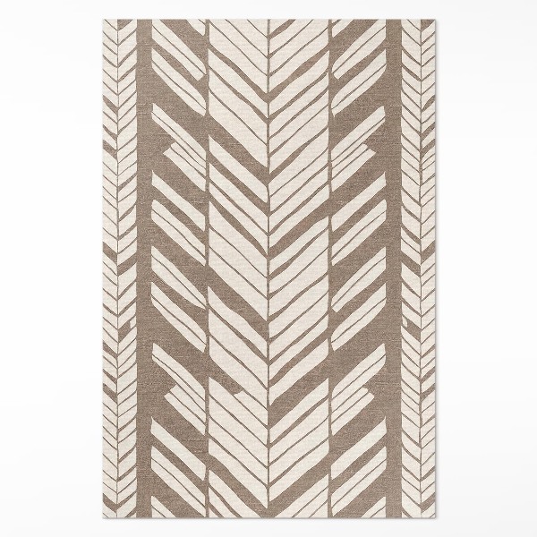 Vinyl vloerkleed Indiaas patroon, boho-vlecht, abstract