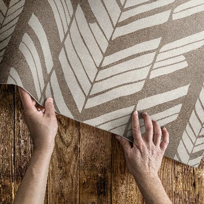 Vinyl vloerkleed Indiaas patroon, boho-vlecht, abstract