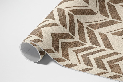 Vinyl tapijt Indiaas boho-patroon met decoratieve sporen