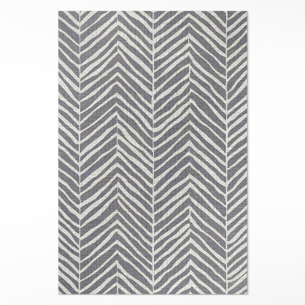 Tapijt vinyl Boho onregelmatige lijnen Indiase stijl