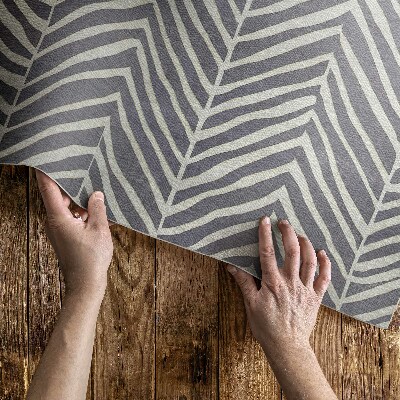 Tapijt vinyl Boho onregelmatige lijnen Indiase stijl