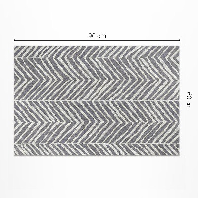 Tapijt vinyl Boho onregelmatige lijnen Indiase stijl