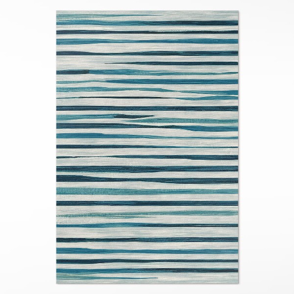 Vinyl tapijt Statische compositie van abstracte verfstrepen