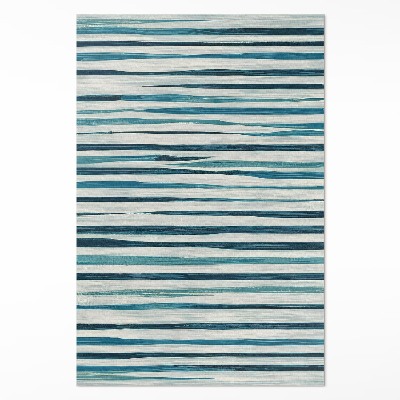 Vinyl tapijt Statische compositie van abstracte verfstrepen