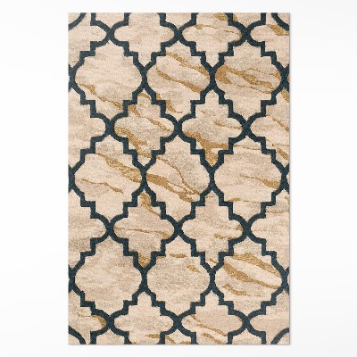 Tapijt vinyl Arabesque marmer Marokkaanse stijl mozaïek