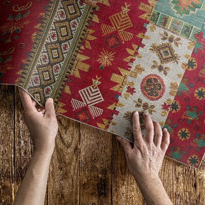 Tapijt vinyl Abstract patroon in Turkse stijl