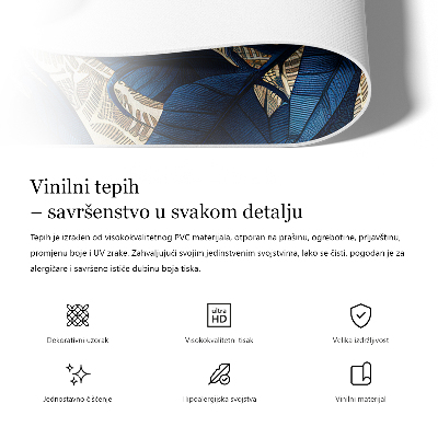 Vinyl tapijt Rijk patroon in Turkse stijl