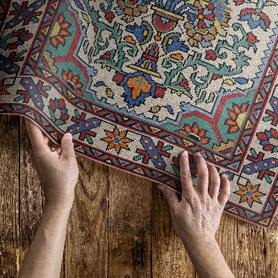 Vinyl tapijt Rijk patroon in Turkse stijl