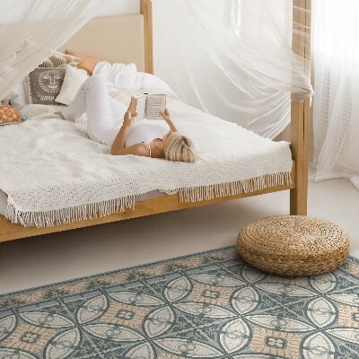 Tapijt vinyl Decoratieve vintage mozaïektegels