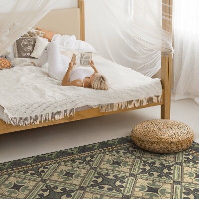 Tapijt vinyl Klassieke artistieke tegels