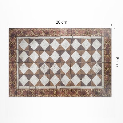 Vinyl vloerkleed Art Deco tegels