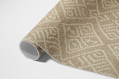 Tapijt vinyl Eenvoudige Azteekse motieven in een klassieke vorm