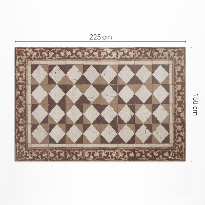 Vinyl tapijt Elegante ontwerpen in oude stijl