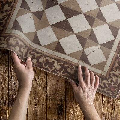 Vinyl tapijt Elegante ontwerpen in oude stijl