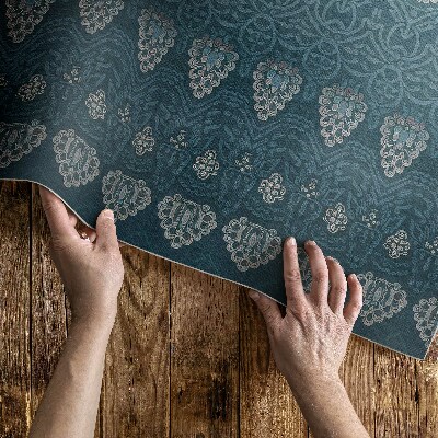 Vinyl tapijt Azteekse esthetiek in retropatronen