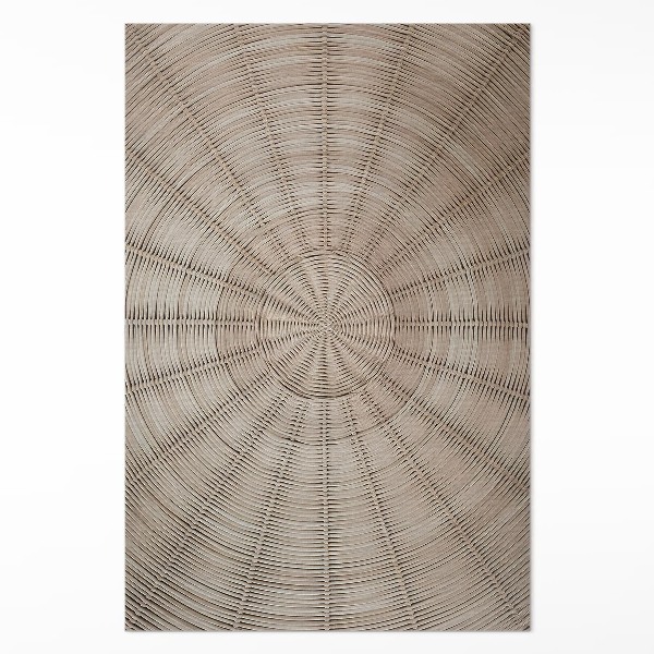 Vinyl vloerkleed Rieten vlechtwerk