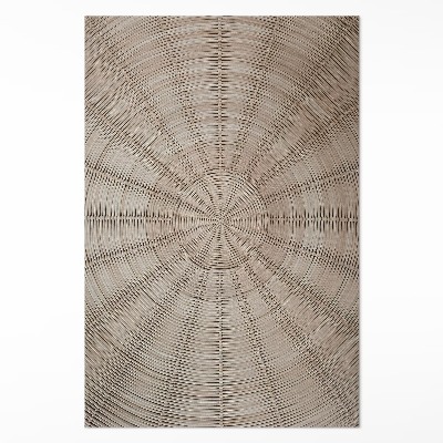 Vinyl vloerkleed Rieten vlechtwerk