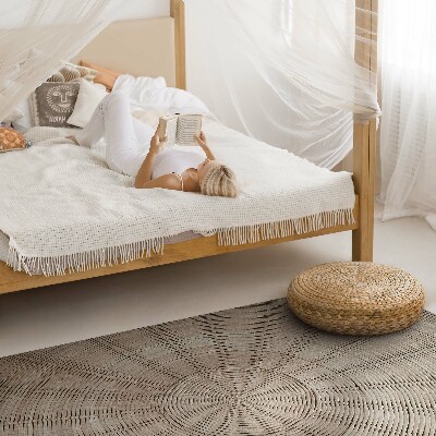 Vinyl vloerkleed Rieten vlechtwerk