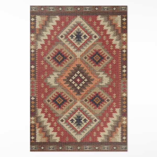 Vinyl tapijt De geometrische precisie van de Azteekse kunst