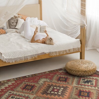 Vinyl tapijt De geometrische precisie van de Azteekse kunst