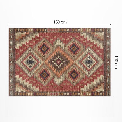 Vinyl tapijt De geometrische precisie van de Azteekse kunst