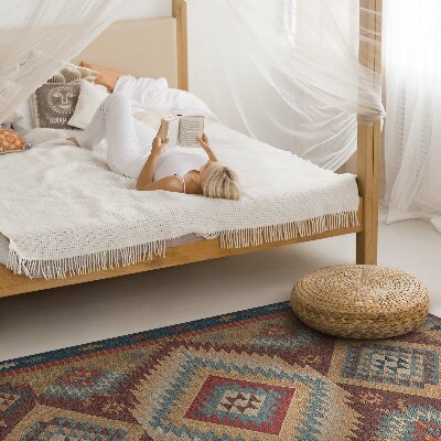 Vinyl tapijt Azteekse symmetrie