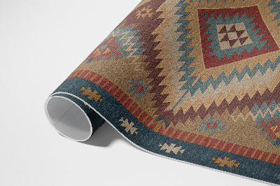 Vinyl tapijt Azteekse symmetrie