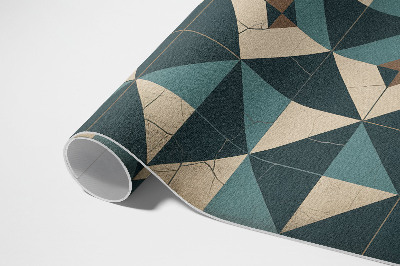 Vinyl tapijt Art deco tegels met geometrische vormen