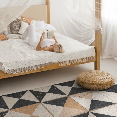 Tapijt vinyl Imitatie van oude tegels