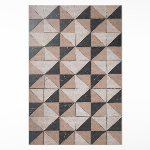 Vinyl vloerkleed Traditioneel mozaïek van een oud huurhuis