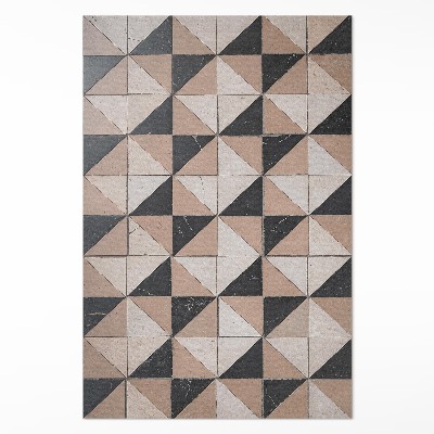 Vinyl vloerkleed Traditioneel mozaïek van een oud huurhuis