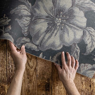 Vinyl tapijt Romantische vintage patronen