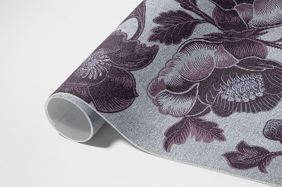 Tapijt vinyl Subtiele vintage bloemen