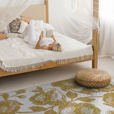 Vinyl vloerkleed Botanisch retromotief