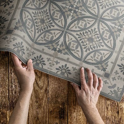 Vinyl tapijt Geometrische herinneringen