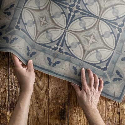 Tapijt vinyl Retro stenen sfeer