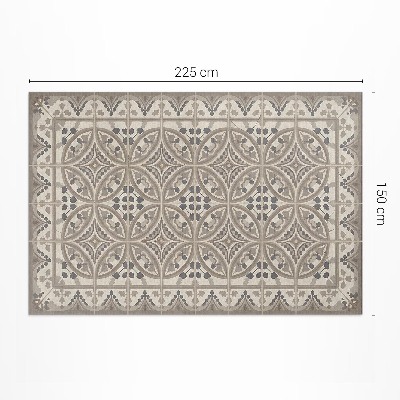 Vinyl vloerkleed Geometrische boho