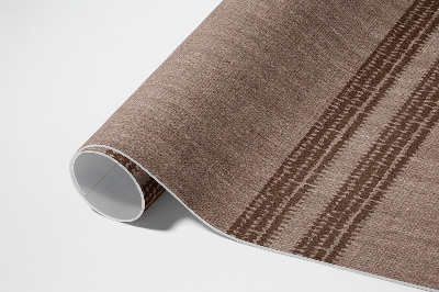 Tuinkleed Bruin gevoerde boho-imitatiestof